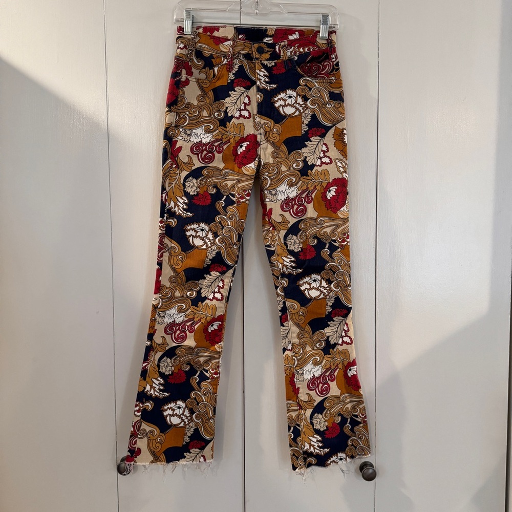 Mother the Hustler Ankle Fray Jeans